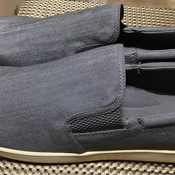 Steve Madden Blue Loafers Slip-Ons with Elastic Panels - Picture 6 of 8